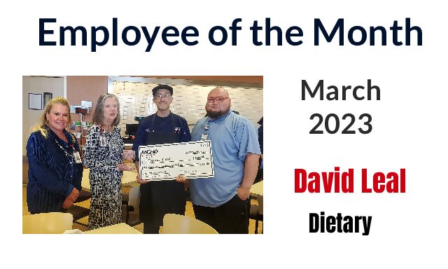 March Employee of the Month